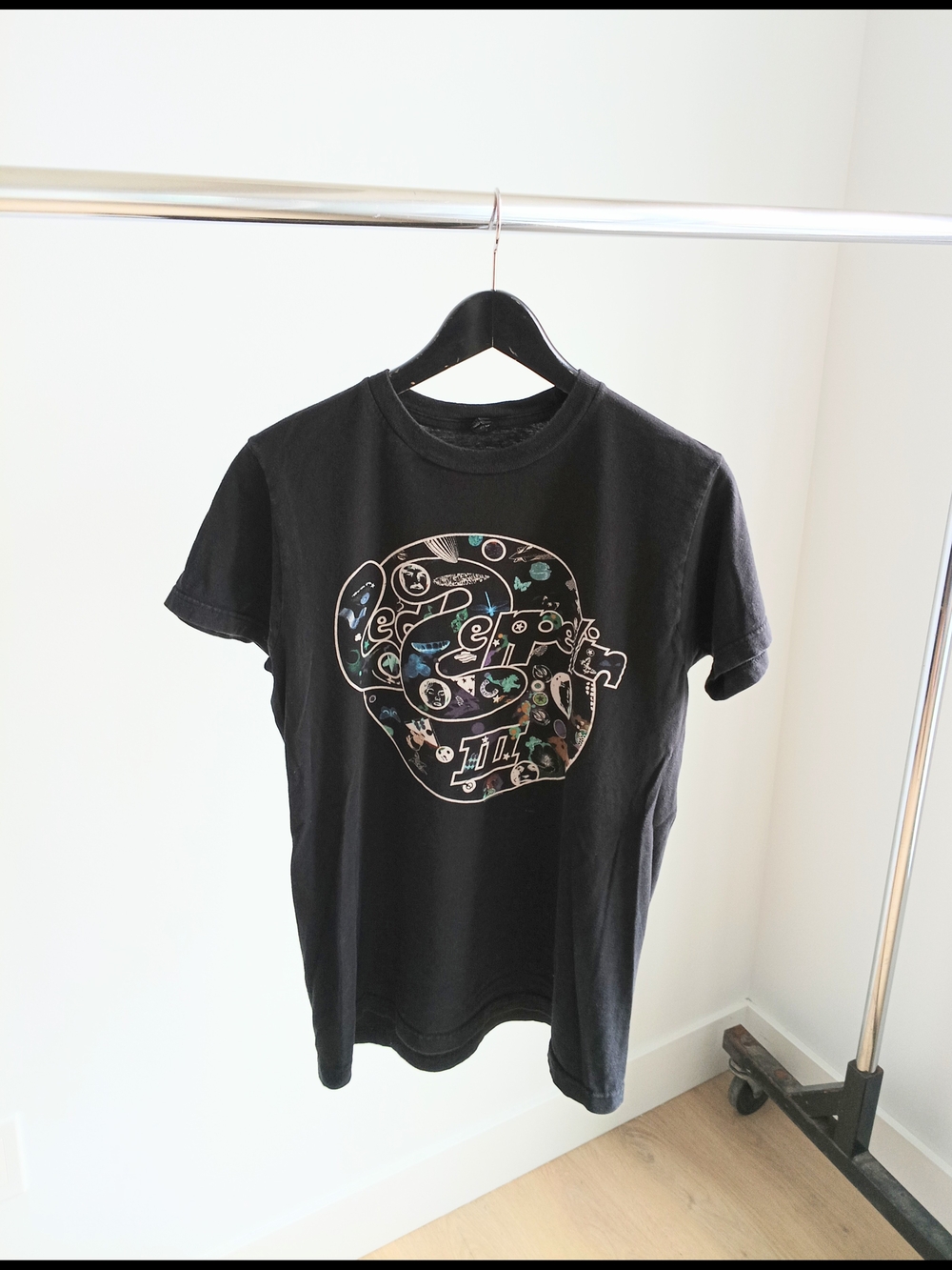 Led Zeppelin 2014 Graphic Band Tee Black Tultex M